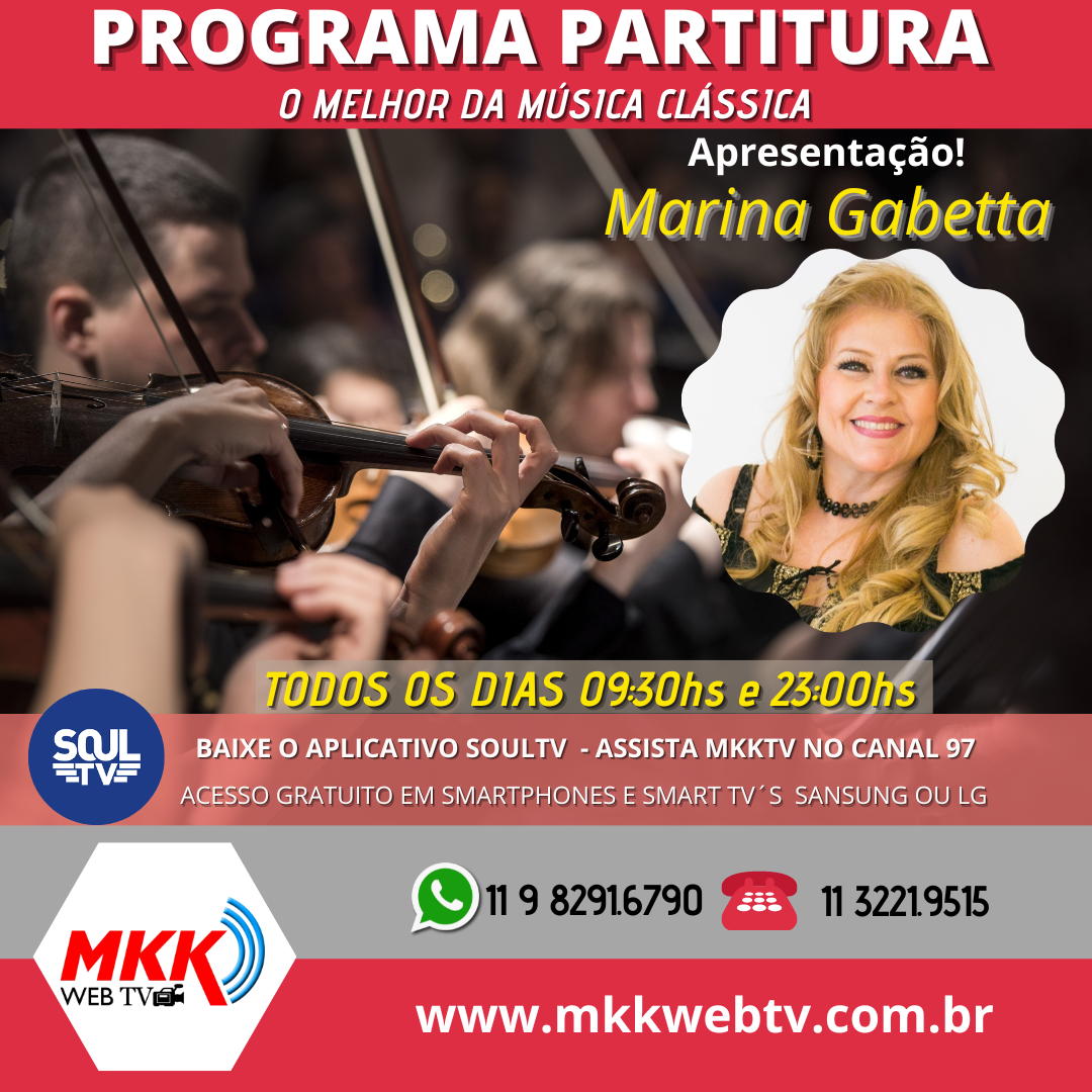 PROGRAMA PARTITURA COM NOVA APRESENTADORA
